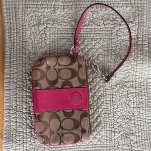 Coach wristlet
